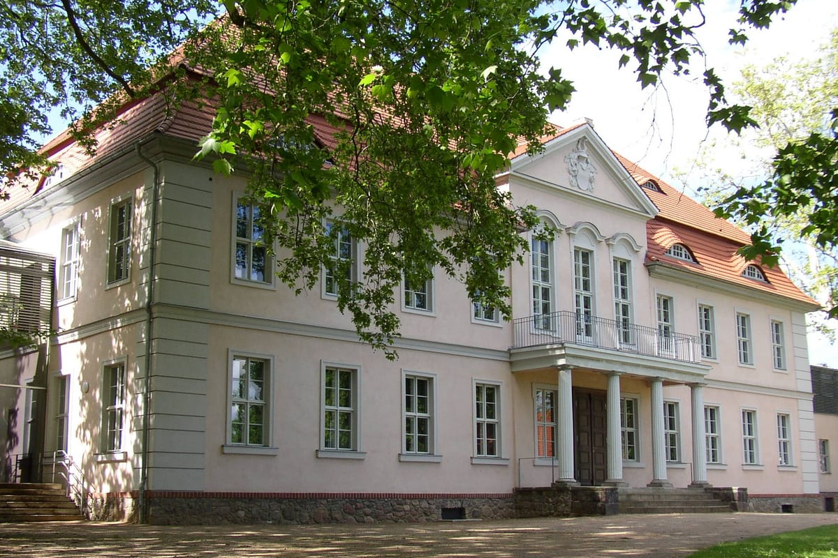 Palace in Schwedt-Criewen in Brandenburg, Germany