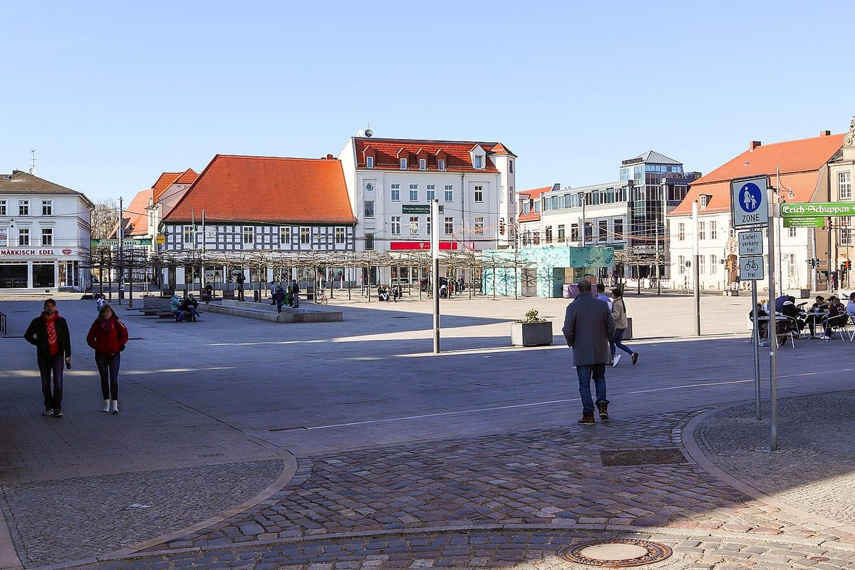 Eberswalde, Marktplatz