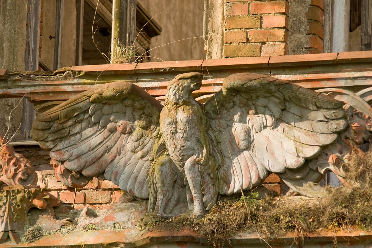 Schlossruine Hohenlandin Detail