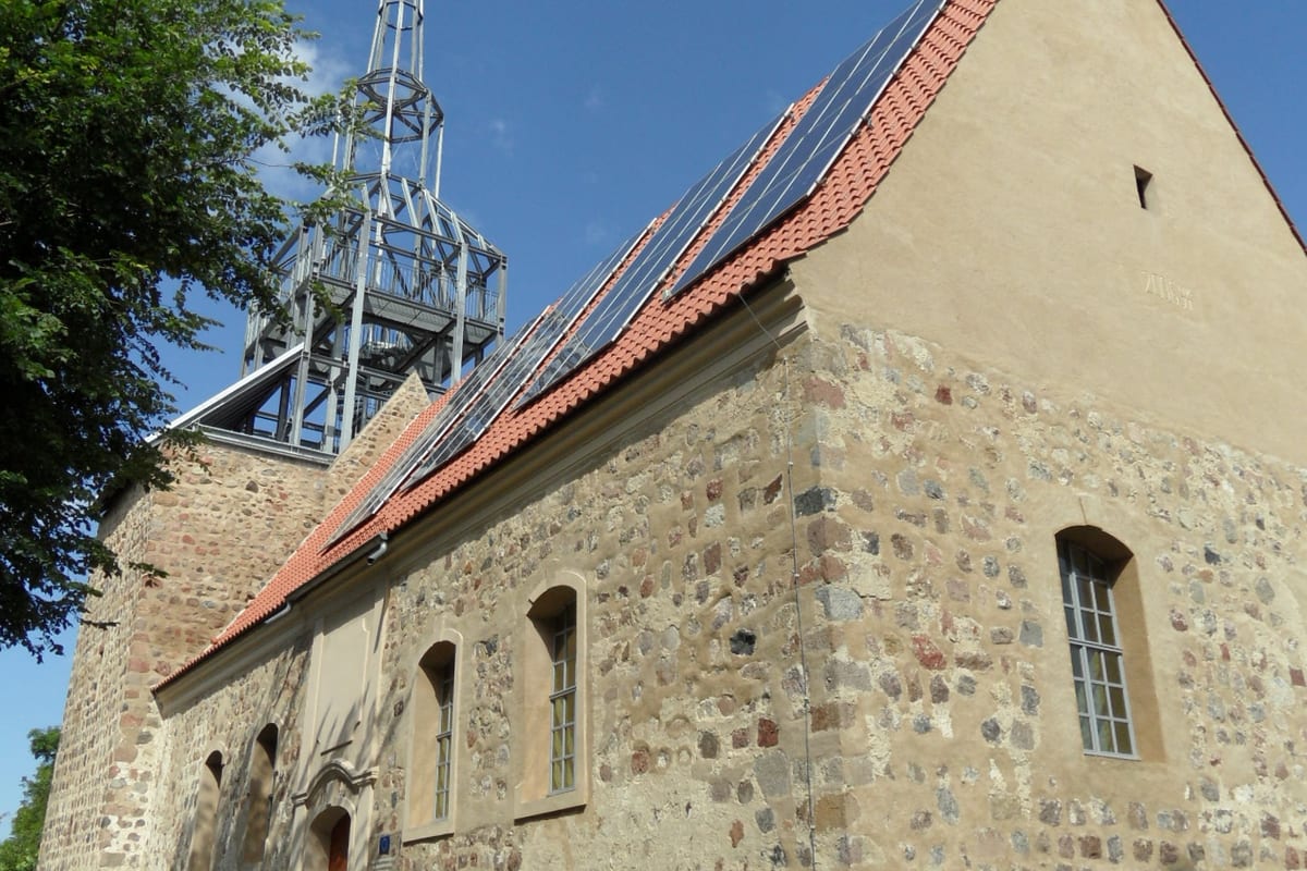 Gedächtniskirche Rosow, Ortsteil von Mescherin im Landkreis Uckermark (Brandenburg)