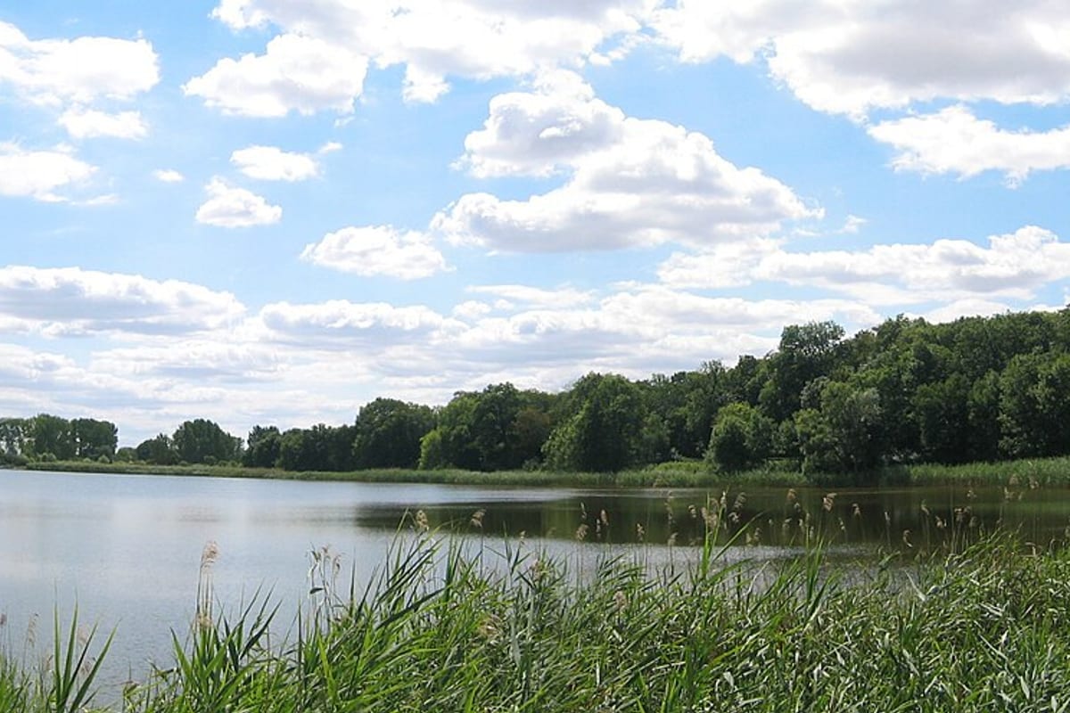 Der Schloßsee in Penkun (Uecker-Randow).